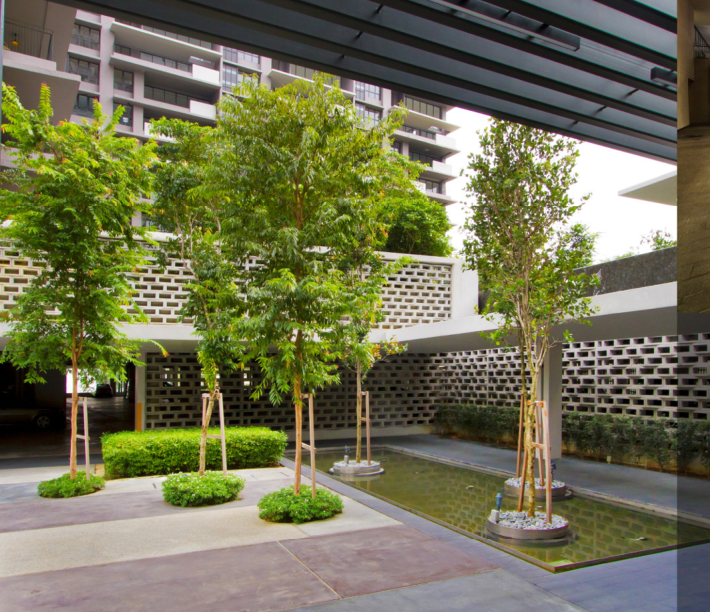 森林的再現-馬來西亞Azelia住宅區景觀