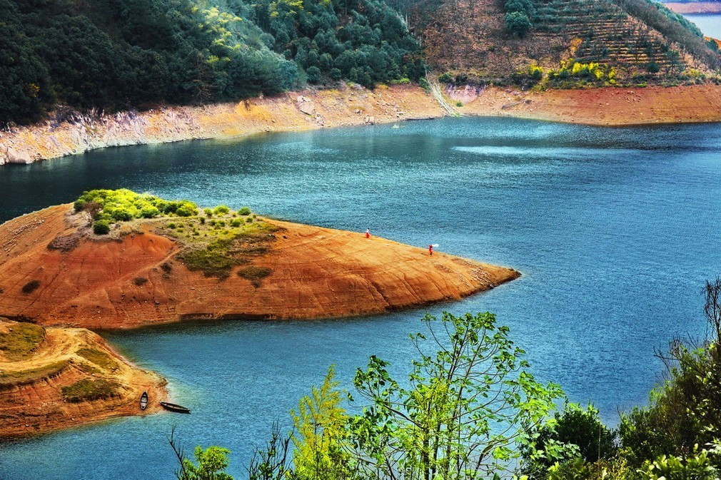 浙江美麗的濕地公園