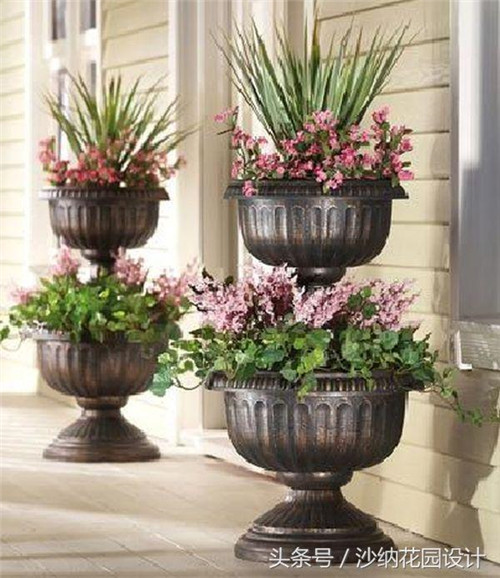 花園中精妙絕倫的插花藝術