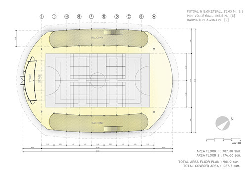零碳排放——泰國清邁尼德國際學(xué)校竹體育館