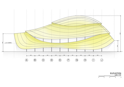 零碳排放——泰國清邁尼德國際學(xué)校竹體育館