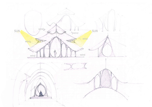 零碳排放——泰國清邁尼德國際學(xué)校竹體育館