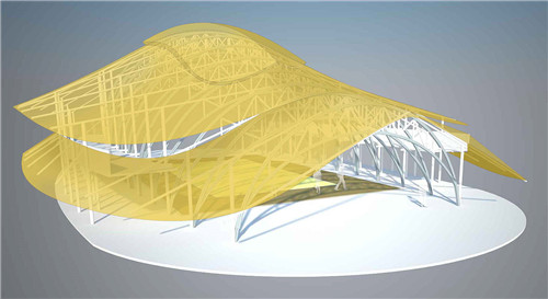 零碳排放——泰國清邁尼德國際學(xué)校竹體育館