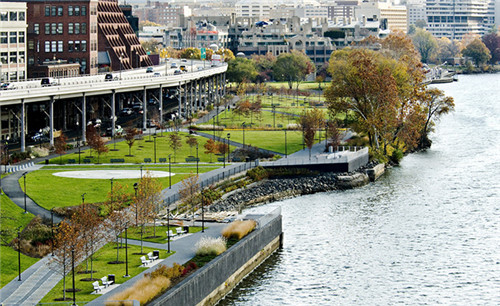 充滿活力的喬治敦海濱公園