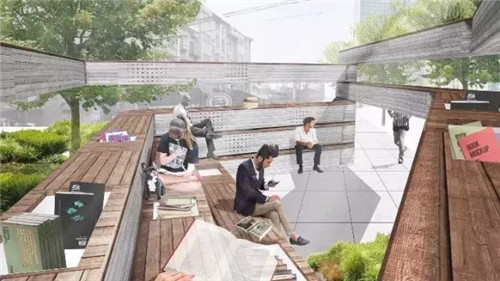 書(shū)墻:在城市圍墻中植入閱讀空間