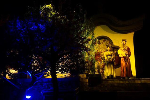 浙江麗水上演園林情景劇《牡丹亭》