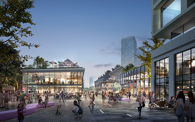 創造一個城市濱水區的復興模式