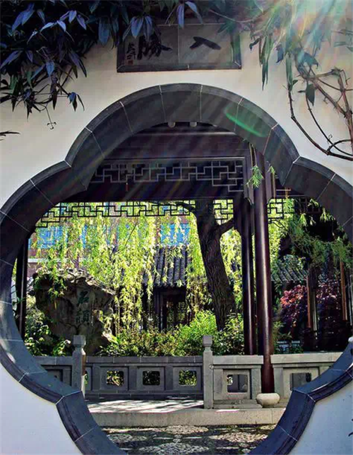 中華園林幽深滄桑之美