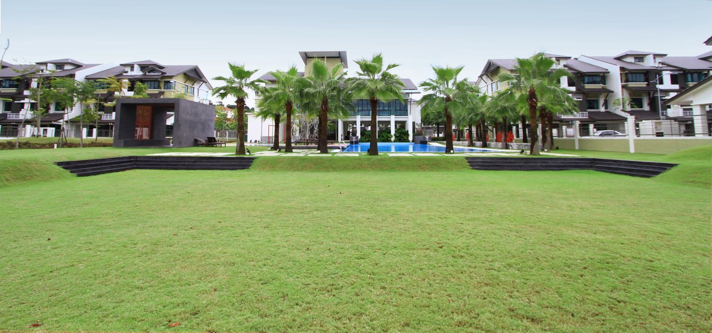 剛與陰的完美融合-----檳城南海灣住宅區景觀