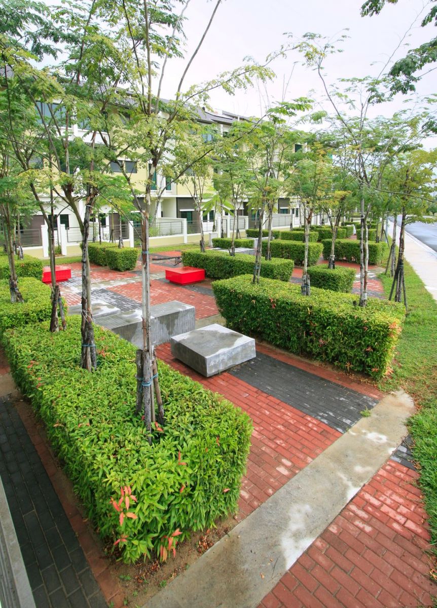 剛與陰的完美融合-----檳城南海灣住宅區景觀