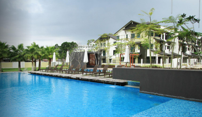 剛與陰的完美融合-----檳城南海灣住宅區景觀