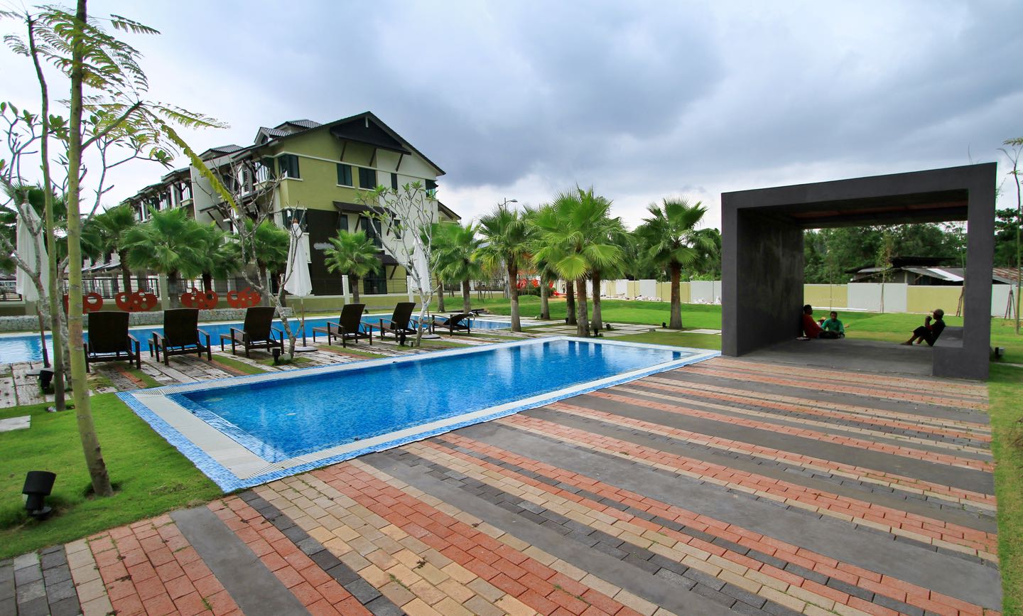 剛與陰的完美融合-----檳城南海灣住宅區景觀