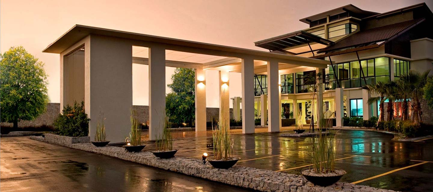 剛與陰的完美融合-----檳城南海灣住宅區景觀