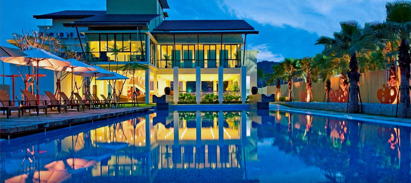 剛與陰的完美融合-----檳城南海灣住宅區景觀