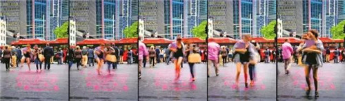 碩大城市里的有趣小景觀