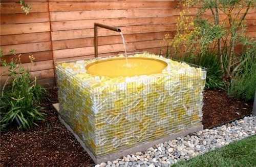 石籠籃子——花園景觀設計的高度創意