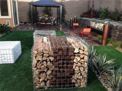 石籠籃子——花園景觀設計的高度創意