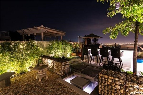 石籠籃子——花園景觀設計的高度創意