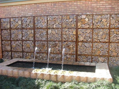 石籠籃子——花園景觀設計的高度創意