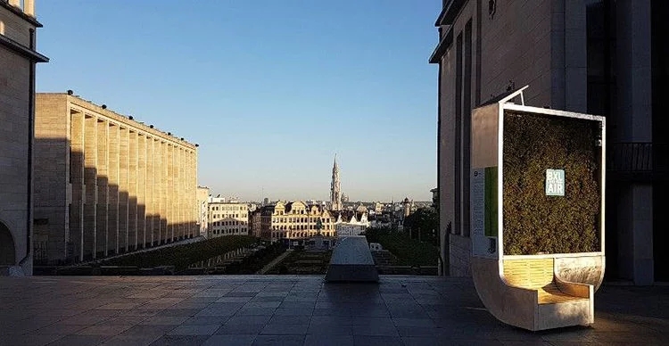 街道上的植物墻,路人會(huì)豎起拇指