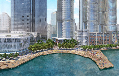 Barangaroo南部?jī)捎€濱水公共空間設(shè)計(jì)