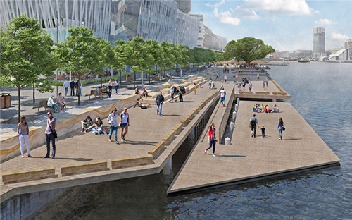 Barangaroo南部?jī)捎€濱水公共空間設(shè)計(jì)