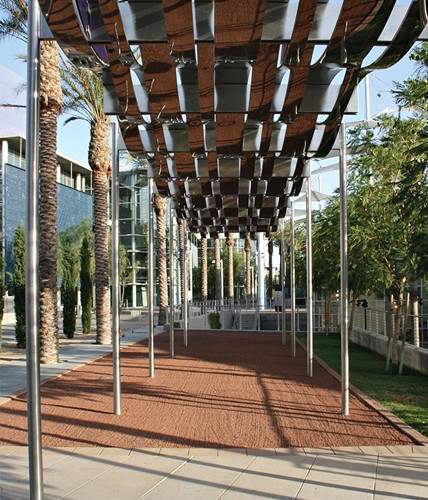 光影與水景的交合--美國梅薩藝術中心