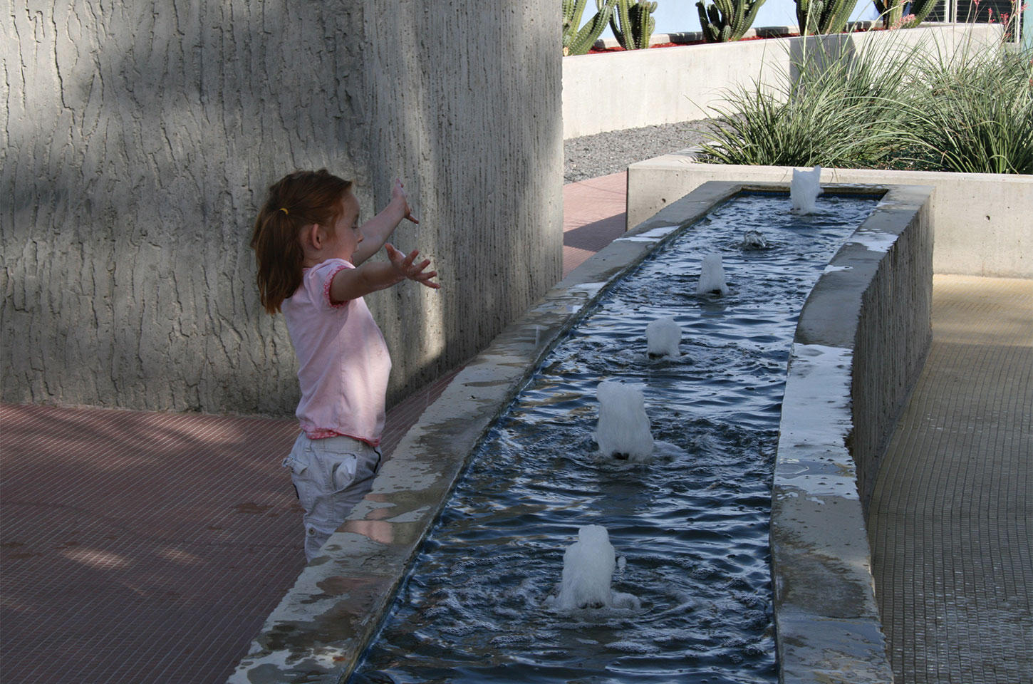 光影與水景的交合--美國梅薩藝術中心