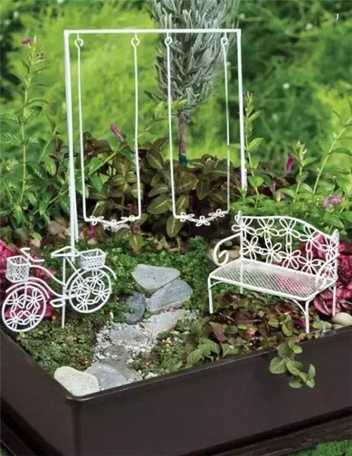 迷你微縮版花園,心都給萌化了