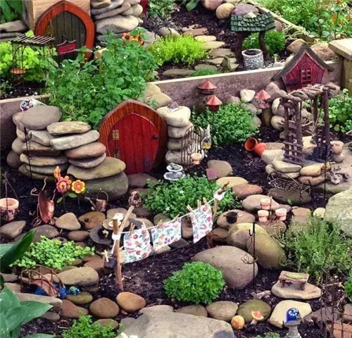 迷你微縮版花園，心都給萌化了