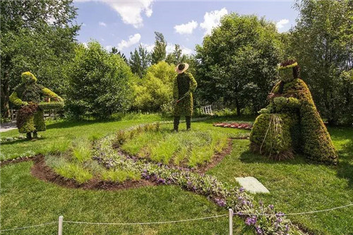 植物雕塑的城市景觀你見過嗎？