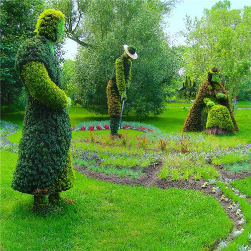 植物雕塑的城市景觀你見過嗎？