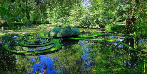 植物雕塑的城市景觀你見過嗎？