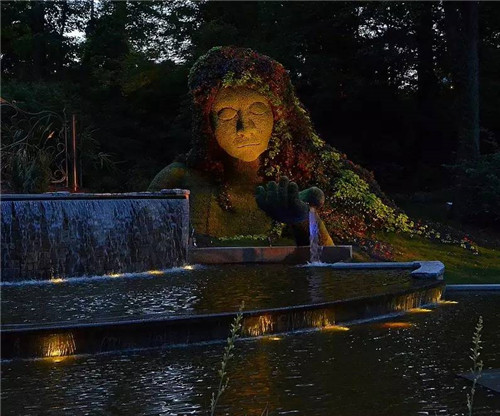 植物雕塑的城市景觀你見過嗎？