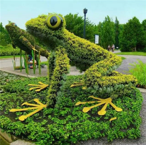 植物雕塑的城市景觀你見過嗎？