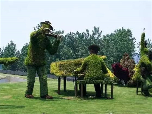 植物雕塑的城市景觀你見過嗎？