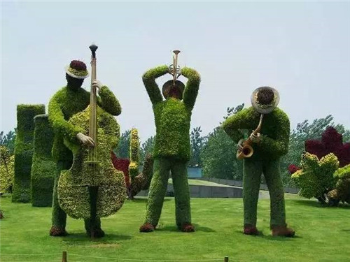 植物雕塑的城市景觀你見過嗎?
