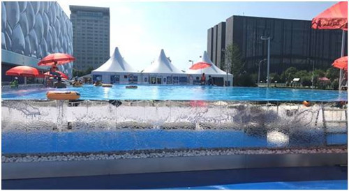 模塊式景觀無邊泳池問世