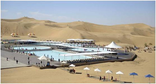 模塊式景觀無邊泳池問世