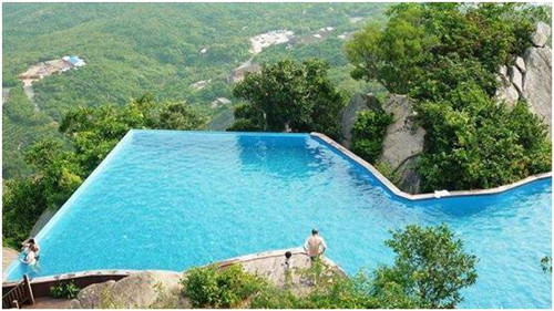 模塊式景觀無邊泳池問世