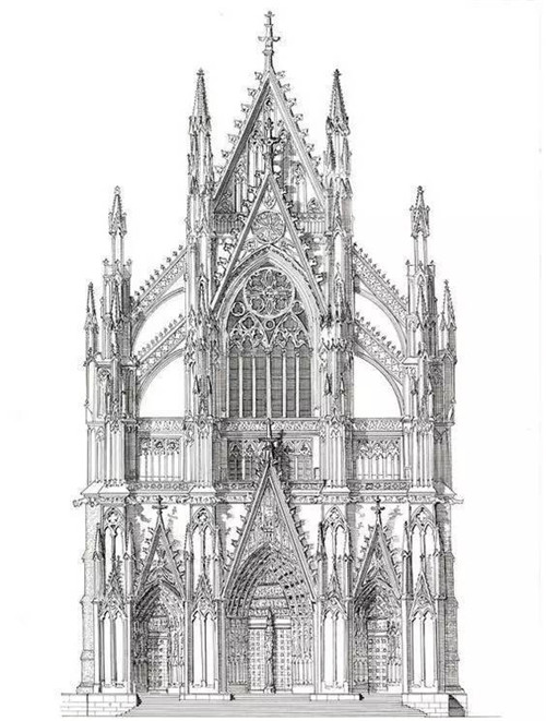 沒有電腦的時代建筑大神如何用手繪做設計