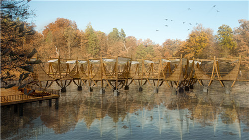 2017全國高校竹設計建造大賽于安吉閉營