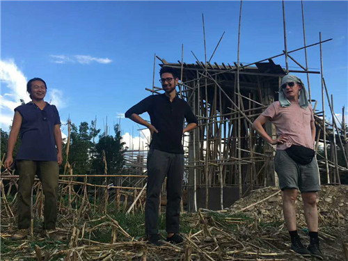 2017全國高校竹設計建造大賽于安吉閉營