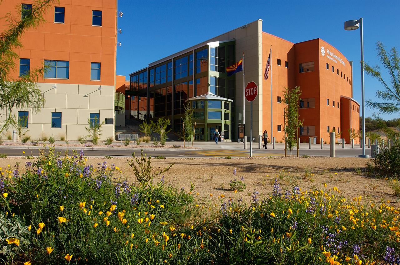 建筑和景觀一體化-----美國皮馬社區學院校園景觀設計