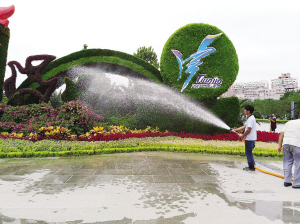 天津全運會園林景觀養(yǎng)護(hù)大揭秘(圖)