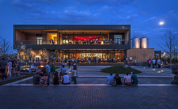 HGA設計的目標啤酒廠和啤酒花園