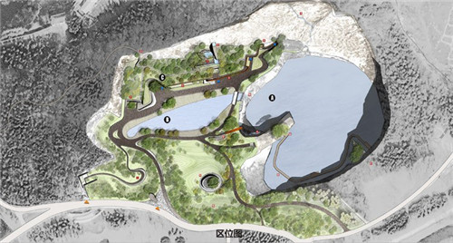 朱育帆作品——上海辰山礦坑花園