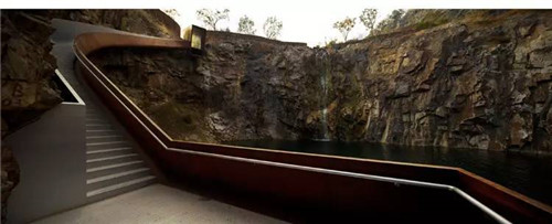 朱育帆作品——上海辰山礦坑花園