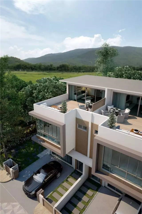 國際建筑師操刀清邁Sky Villas天空別墅