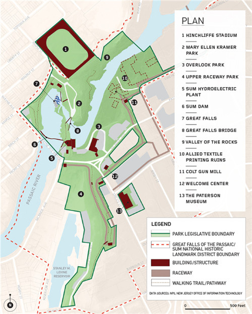工業(yè)遺址改造:美國帕特森大瀑布森林公園